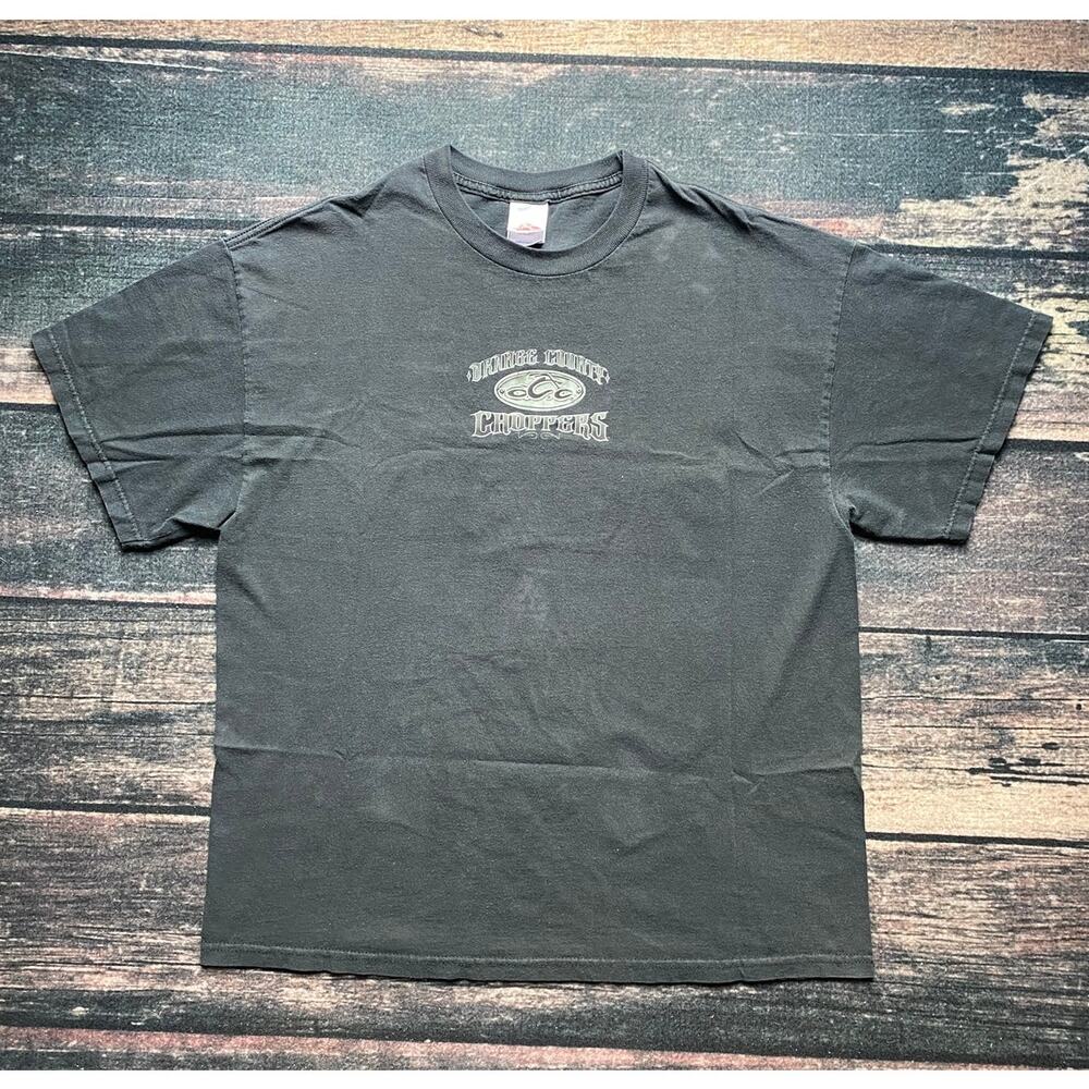 Vintage 2000s Orange County Choppers Motorcycle Biker Graphic T Shirt XLMens